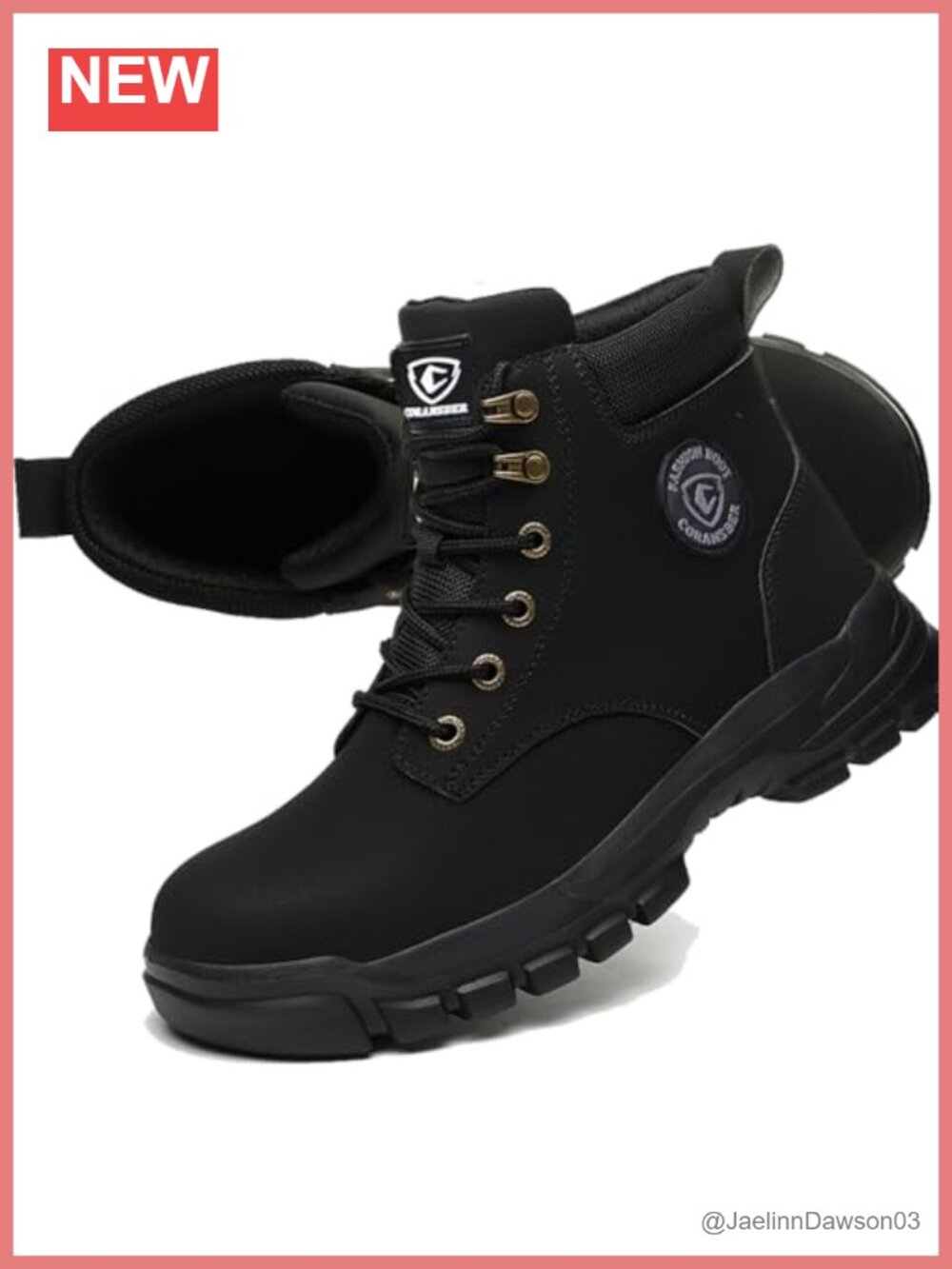 Women's Lightweight Lace Up Water Resistant Ankle Hiking Boots